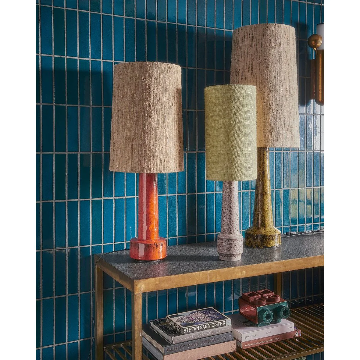 Cone Lamp Shade Silk Natural - Image 3