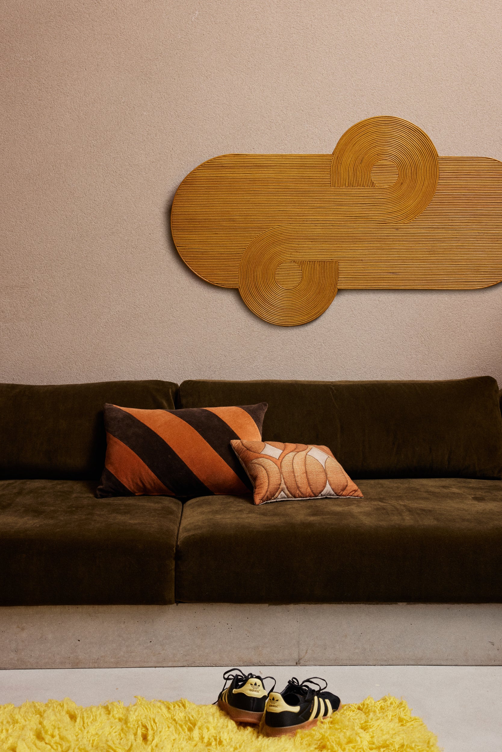Rattan Wall Panel Curl - Image 5